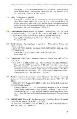 (Inc. Z 220, 5e pièce) Concordantiae minores Bibliae : notice du catalogue imprimé