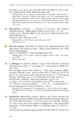 (Inc. Z 44, 5e pièce) Statuta diocesis Constantiensis in summarios casus redacta : notice du cata...