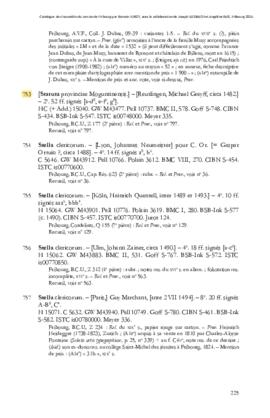 (Inc. Z 177, 2e pièce) Statuta provinciae Moguntinensis : notice du catalogue imprimé