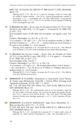 (Inc. Z 121) Dominicus de Sancto Geminiano. Super Sexto Decretalium II : notice du catalogue imprimé